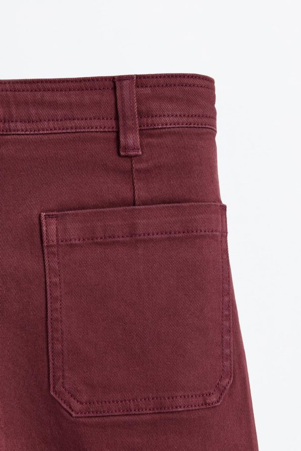Stitched Navy Jeans