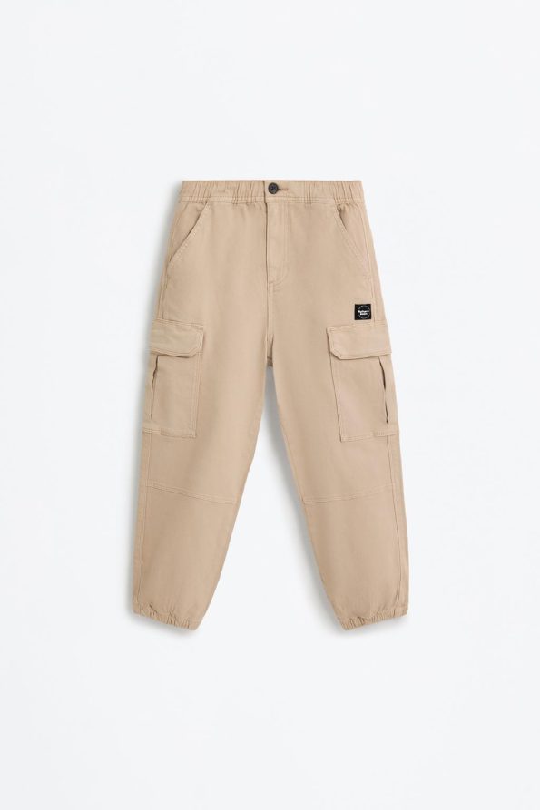 Washed Cargo Pants