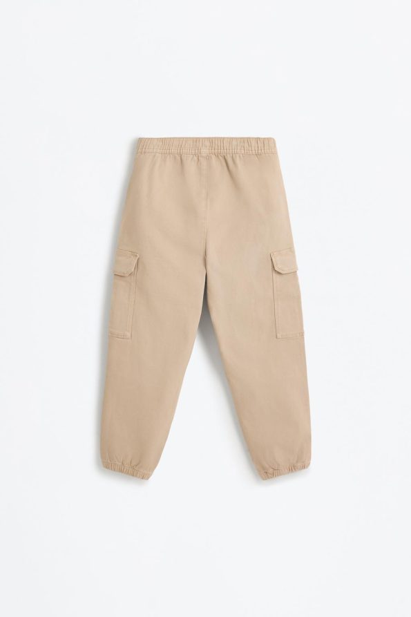 Washed Cargo Pants