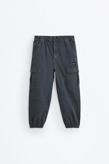 Washed Cargo Pants