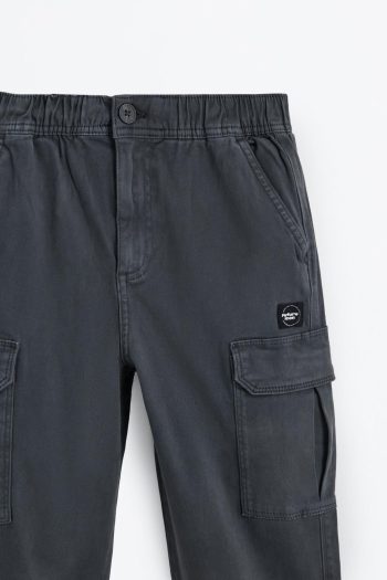Washed Cargo Pants