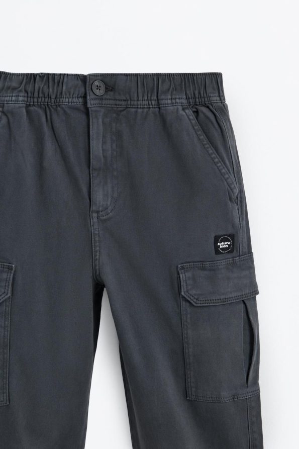 Washed Cargo Pants