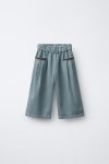 Embroidered Pocket Pants
