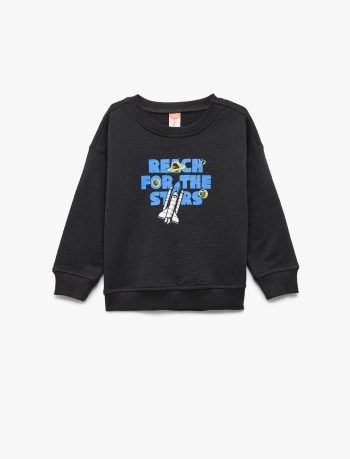 Baby Boy Cotton Printed Sweatshirt