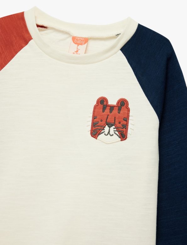 Baby Boy Color Block Long Sleeve T-Shirt