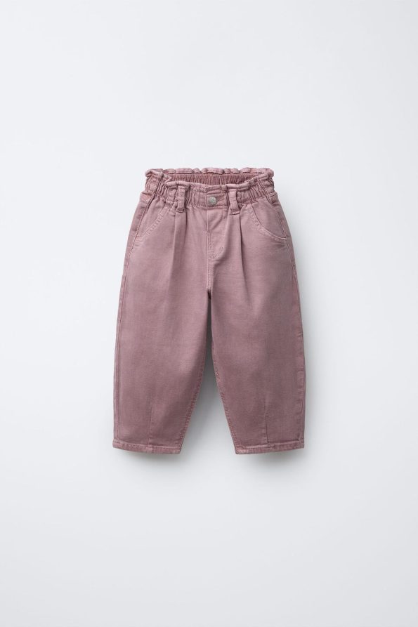 Heart Pocket Loose Fit Trousers