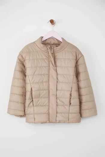 Trendyolmilla Kids Gold Blossom Girls' Regular Collar Jacket