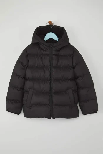 Trendyolmilla Kids Black Unisex Hoodie Jacket