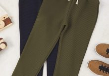 Trendyolmilla Kids Navy-Green Boys' Cotton Sweatpants