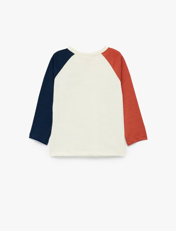 Baby Boy Color Block Long Sleeve T-Shirt