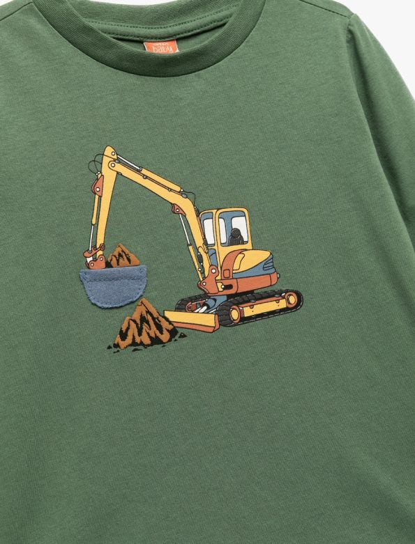 Baby Boy Printed Cotton T-Shirt