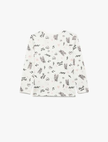 Girl Ballet Printed T-Shirt