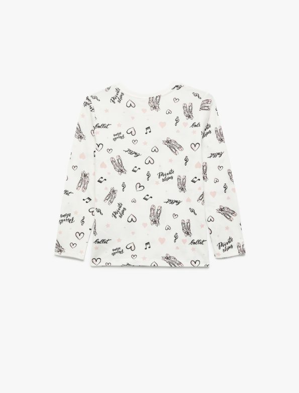 Girl Ballet Printed T-Shirt