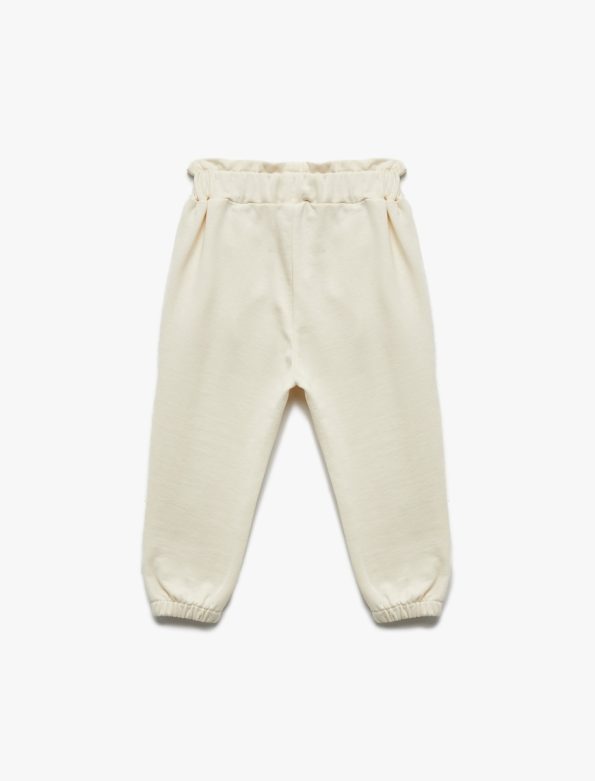 Girls' Cotton Brushed Pocket Jogger Pants