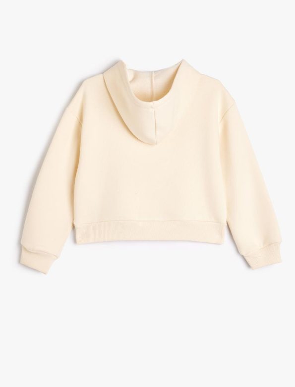 Girl Embroidered Hoodie