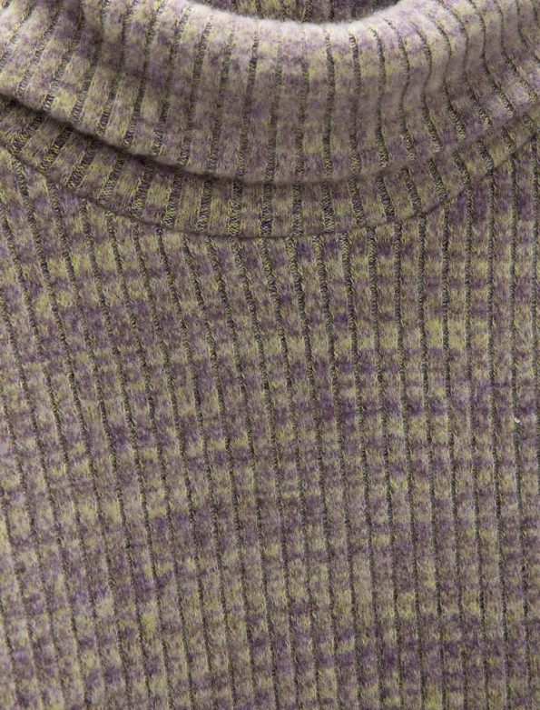 Girl Turtleneck T-Shirt Long Sleeve Soft Touch Relax Cut