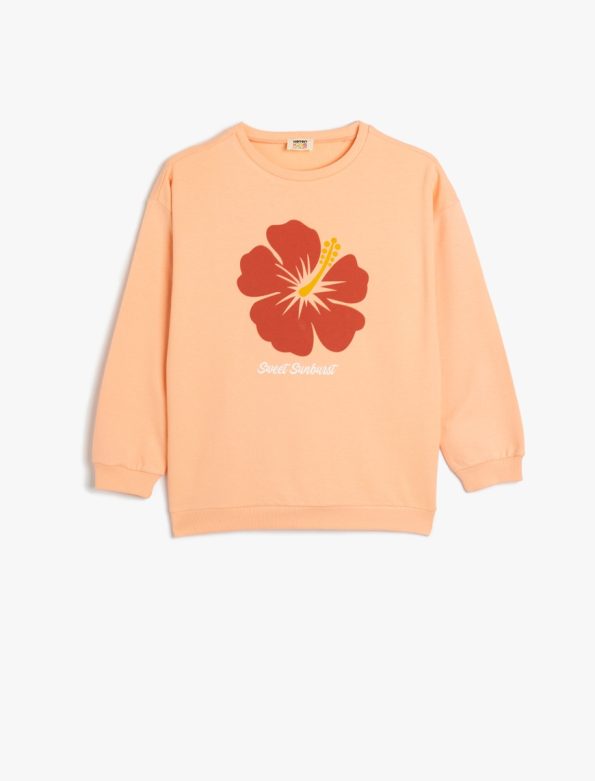 Girl Printed Sweatshirt