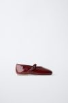 Patent Ballet Flats