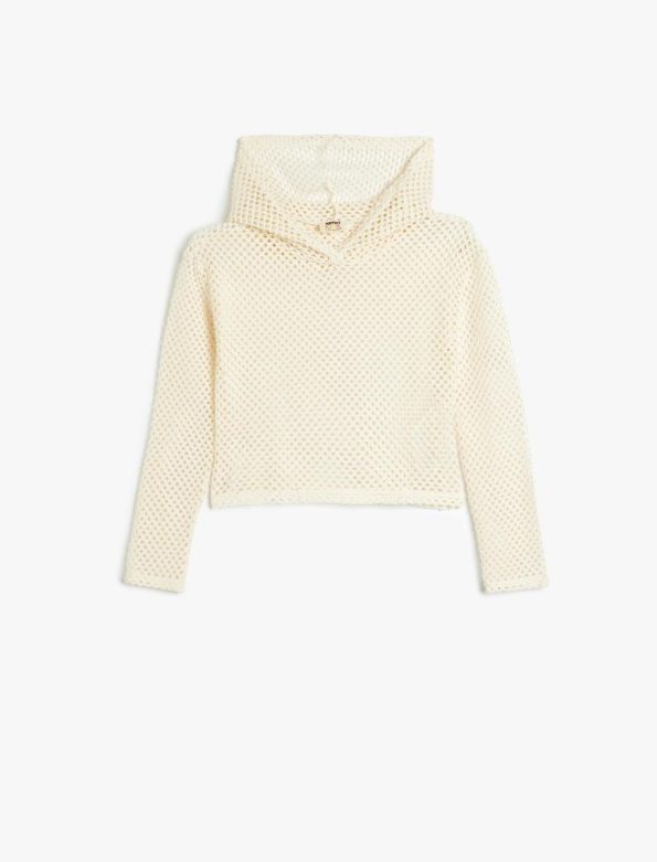 Girl Fishnet Hoodie
