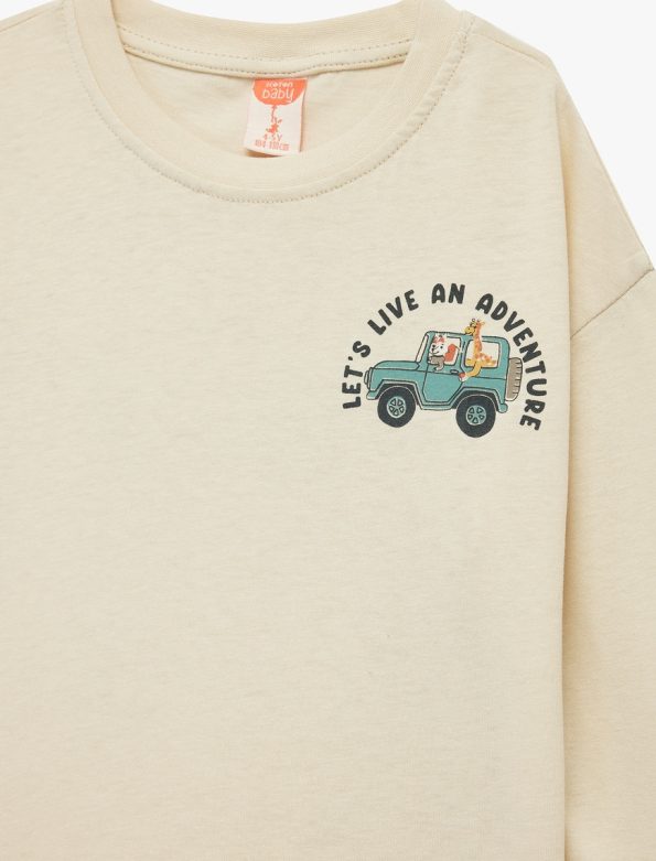 Baby Boy Printed Cotton T-Shirt