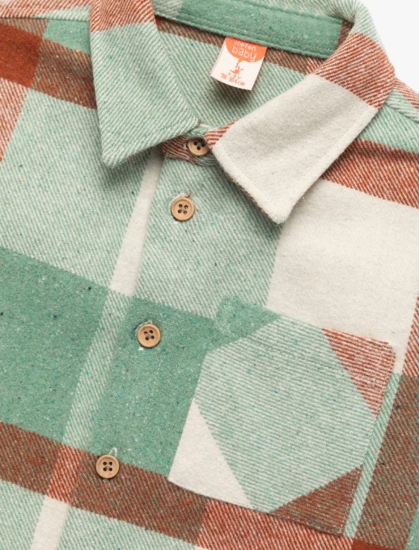 Baby Boy Pleated Shirt