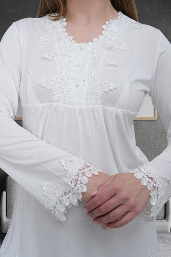 Mecit Maternity Pajama Set with Robe