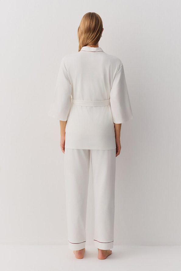 Suwen Pearl 3-Piece Maternity Pajama Set