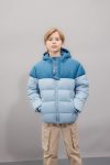 Boys' Waterproof Hooded Zip-Up Padded Jacket