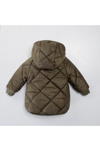 MIMBOKIDS Boys Reversible Jacket - Quilted/Faux Fur Details Ages 6-11