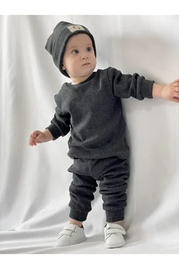 MiaBaby Hat Set Three-Piece Outfit