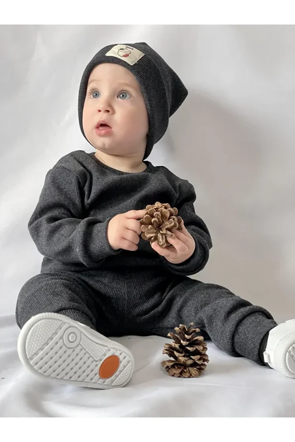 MiaBaby Hat Set Three-Piece Outfit