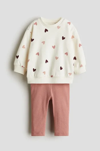 H&M 2-Piece Sweatshirt and Leggings Set