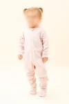 Baby Unisex Long Sleeve Footed Zip-Up Sleep Suit
