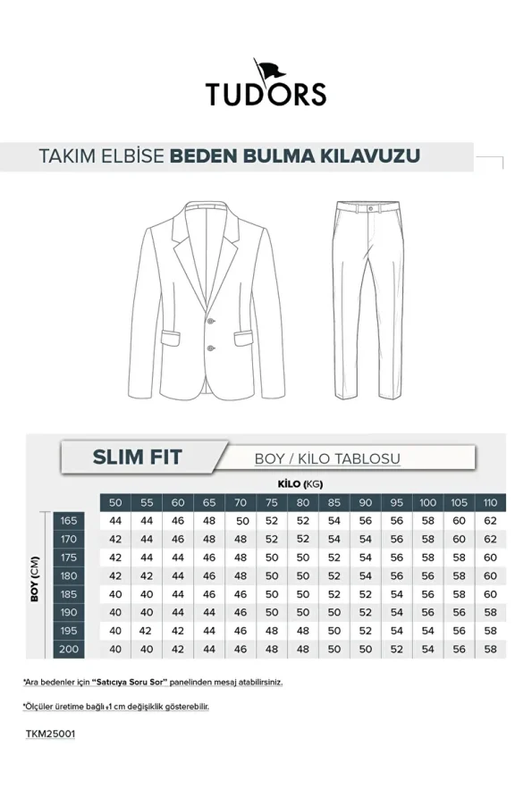 Tudors Boys Slim Fit Mono Collar Stretch Fabric Navy Suit