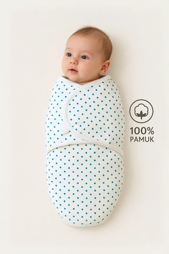 Mimocan 100% Cotton Swaddle for 0-4 Months Baby
