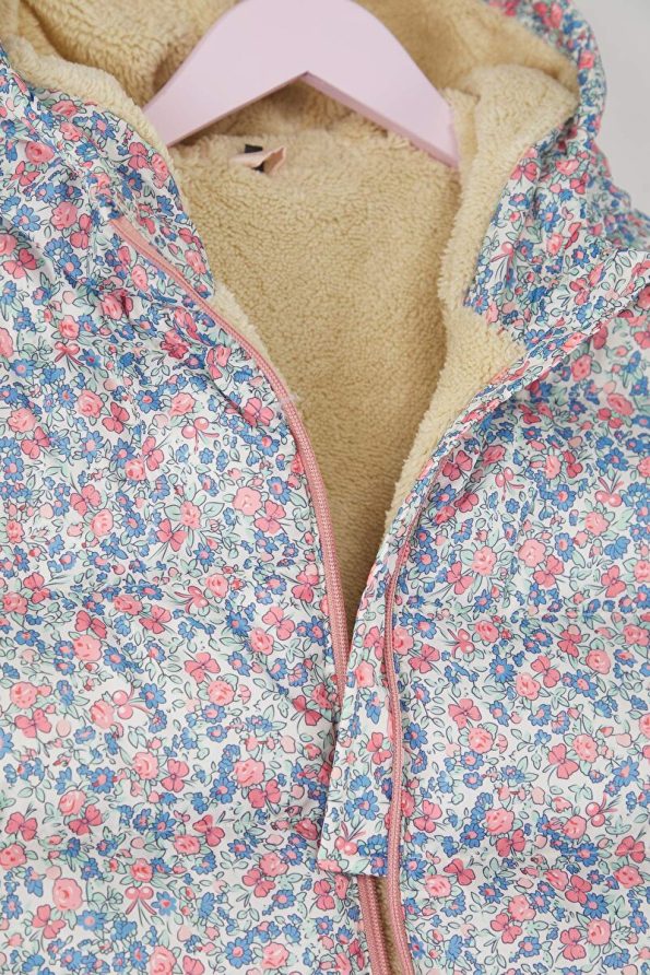 Trendyolmilla Kids Multicolor Girls Regular Hoodie Jacket