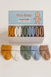 Pico Baby Organic Cotton Unisex Premium Newborn Socks Set
