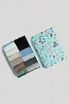 MEM SOCKS 12-Pack Organic Cotton Non-Slip Baby/Child Socks