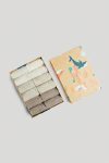 MEM SOCKS Organic Cotton Non-Slip Baby/Child Socks Pack of 12