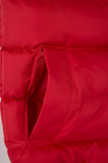Trendyolmilla Kids Red Unisex Hooded Puffer Vest