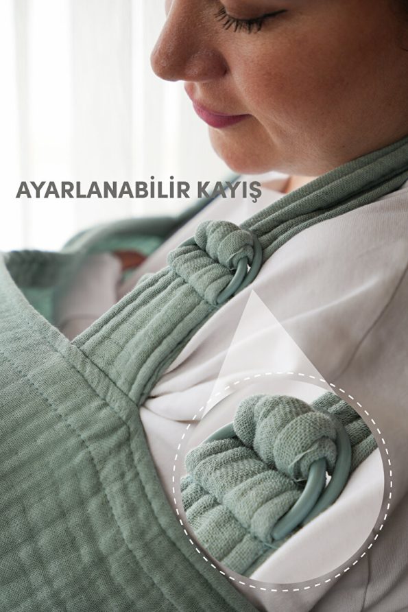 Minuche 100% Cotton 4-Layer Muslin Nursing Cover