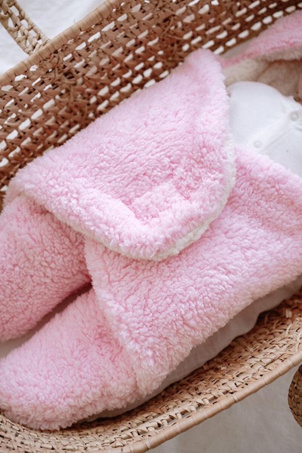 Lilabio Welsoft Outdoor Swaddle Blanket with Feet 0-12 Months
