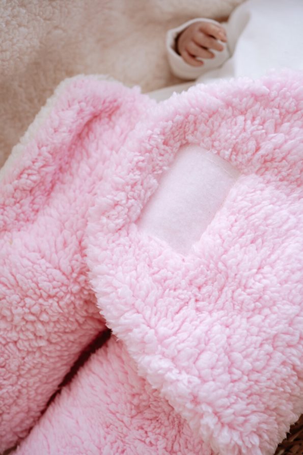 Lilabio Welsoft Outdoor Swaddle Blanket with Feet 0-12 Months