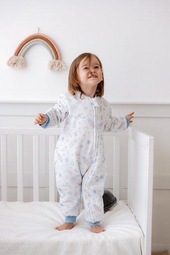Lilabio Thick Padded 2 Tog Cotton Printed Sleeping Bag for Kids