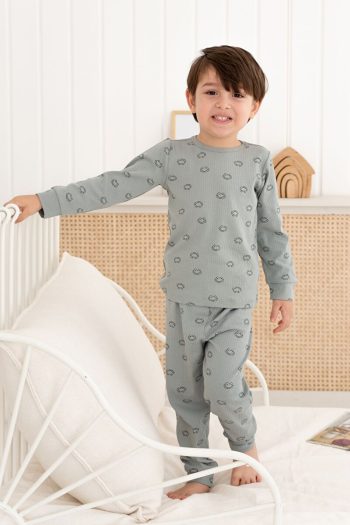 Lilabio 100% Cotton Printed Boys Pajama Set