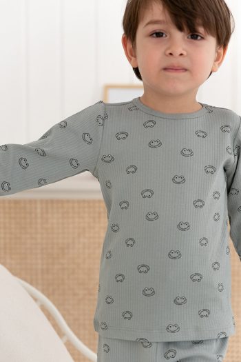 Lilabio 100% Cotton Printed Boys Pajama Set