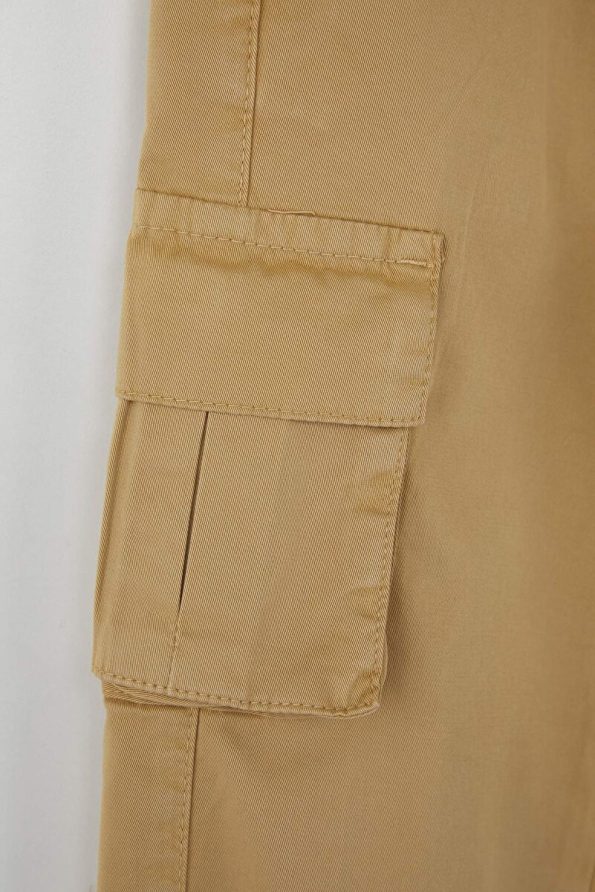 Trendyolmilla Kids Beige Cotton Twill Pants for Boys