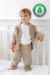 Lilabio 100% Cotton Muslin Boho Shirt Set for Ages 1-5