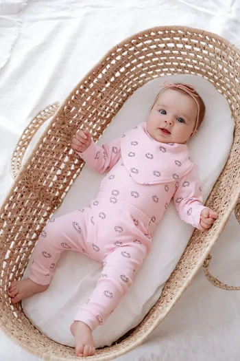 Lilabio 100% Cotton Newborn Bodysuit Set Gift for Boys and Girls