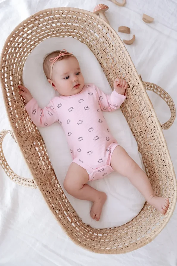 Lilabio 100% Cotton Newborn Bodysuit Set Gift for Boys and Girls